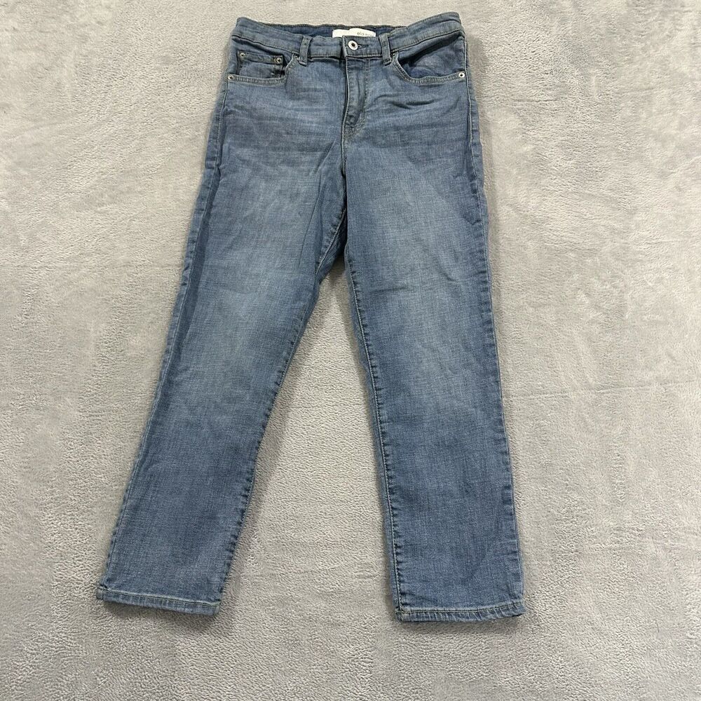 Ella Moss High Waist Light Blue Straight Leg Jeans Size 9/27